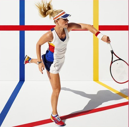 Ya luce en el US Open la Pharrell Williams Collection de Adidas Tennis -  Diffusion Sport