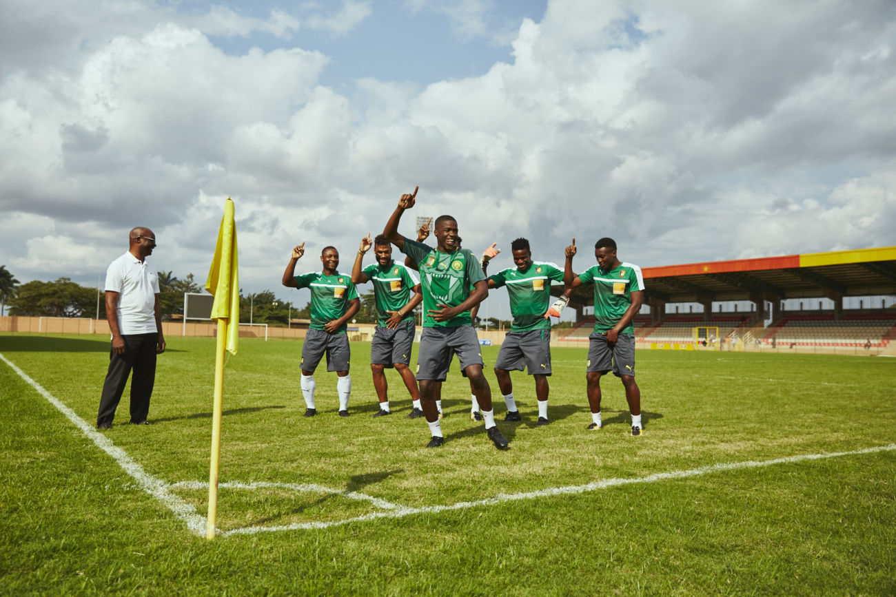 Puma se luce en la presentación del nuevo uniforme de Camerún - Diffusion  Sport