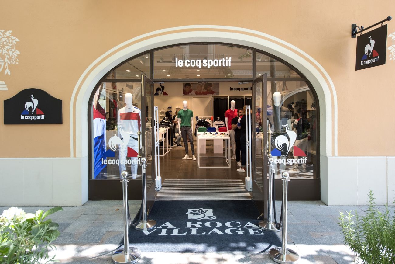 Le Coq Sportif abre una pop-up en La Roca Village - Diffusion Sport