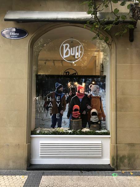 Buff reabre su pop up store invernal en San Sebastián - Diffusion Sport